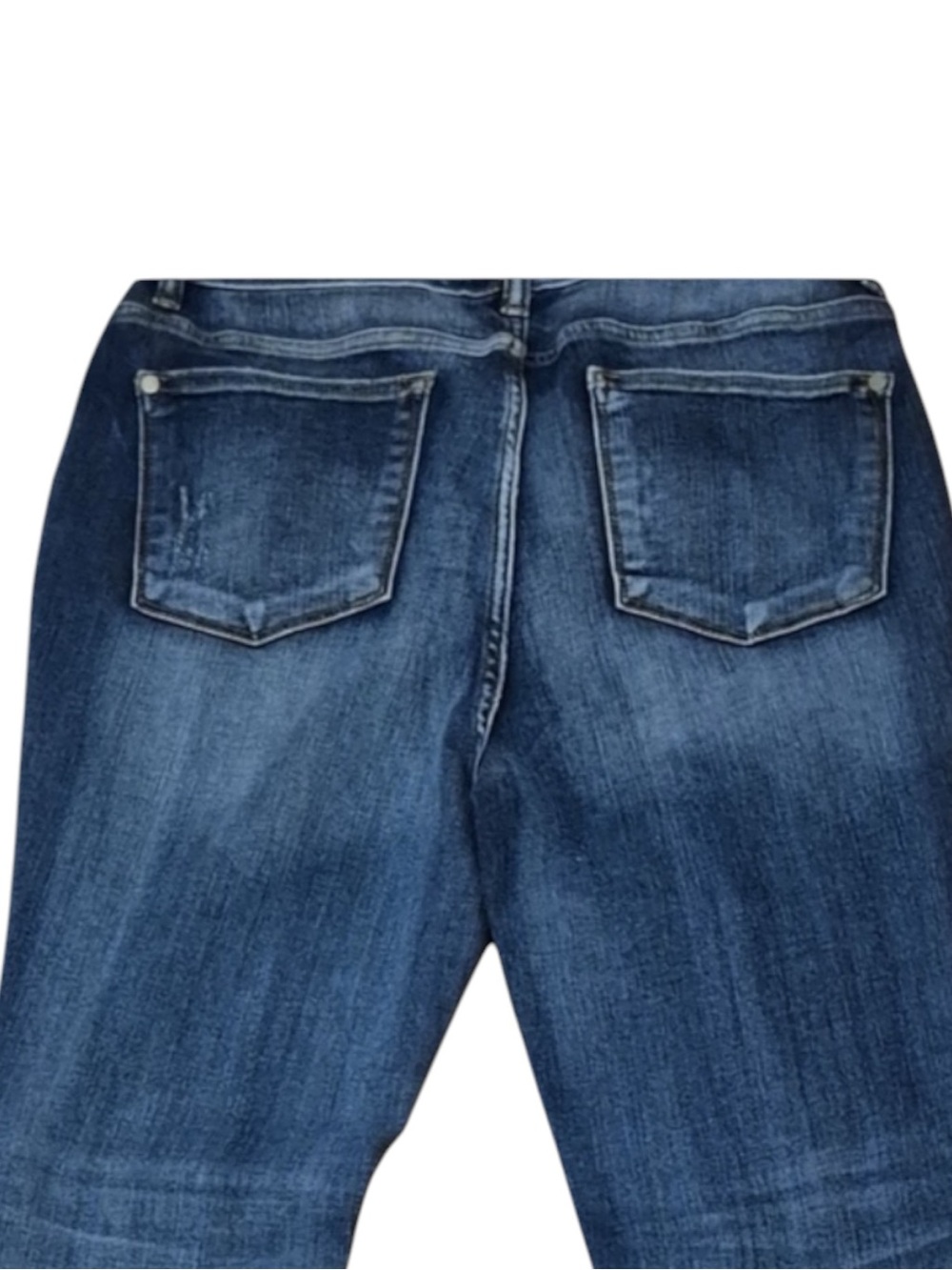 JUDY BLUE Skinny Fit Raw Hem Split Ankle Size 5/27 -- SUPER COMFY!!! - Picture 8 of 10